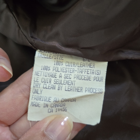 VTG Cuir Zebra brown leather suede trucker jacket size women L men M - Picture 5 of 12